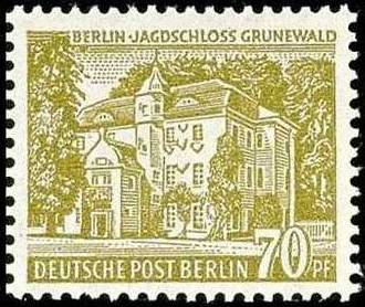 Timbre: Pavillon de chasse de Grunewald