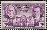 Timbre: Ind&eacute;pendance du Texas