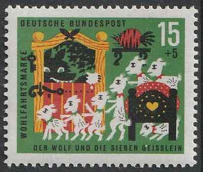 Timbre: Le loup et les 7 anneaux