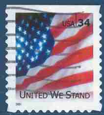 Timbre: Restons unis (ND en haut) United We Stand,  