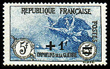 Timbre: Au profit des Orphelins de la guerre
