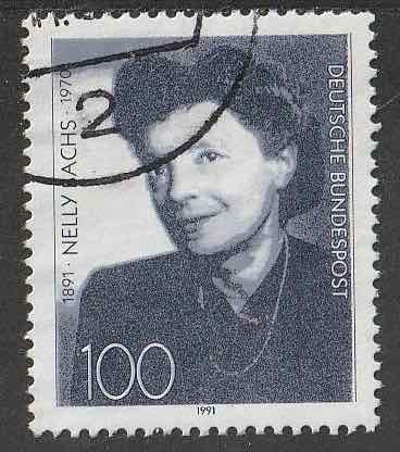 Timbre: Centenaire de la naissance de Nelly Sachs, po&egrave;te