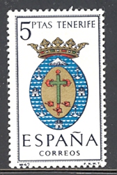 Timbre: Armoirie de province : Tenerife