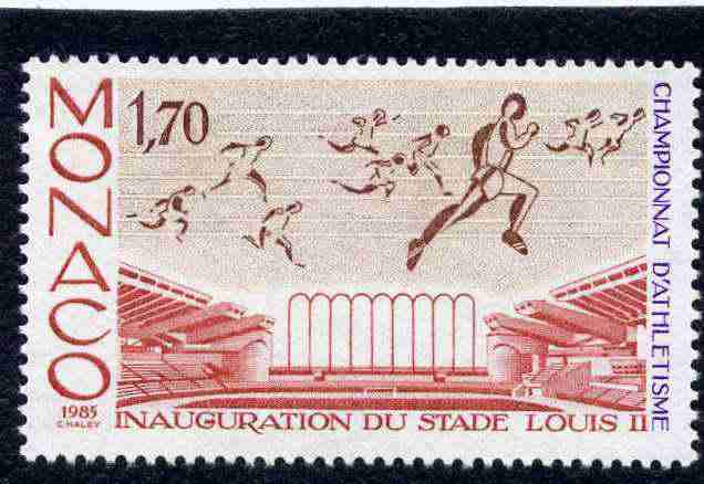 Timbre: Championnats internationaux d'athl&eacute;tisme