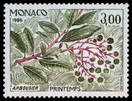 Timbre: Les 4 Saisons de l'Arbousier : Printemps