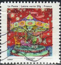Timbre: Les petits bonheurs - carroussel 