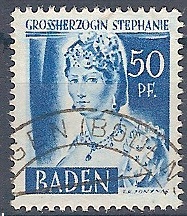 Timbre: Grande duchesse St&eacute;phanie par G&eacute;rard
