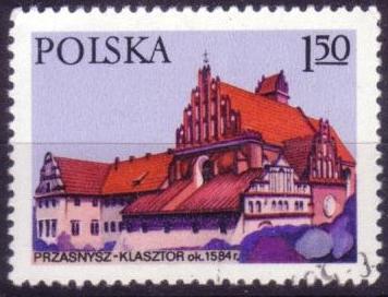 Timbre: Architecture : clo&icirc;tre de Przasnysz