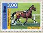 Timbre: Chevaux : Le trotteur