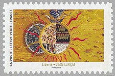 Timbre: Grand soleil - Libert&eacute;, Lur&ccedil;at