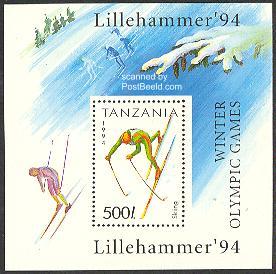 Timbre: JO de Lillehammer - ski de fond
