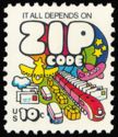 Timbre: Code postal