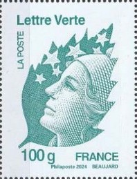 Timbre: Marianne et l'Europe