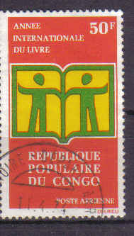Timbre: Ann&eacute;e internationale du livre