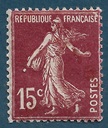 Timbre: Semeuse fond plein 