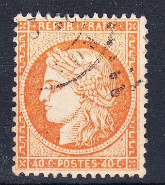 Timbre: C&eacute;r&egrave;s - Emission dite du si&egrave;ge de Paris