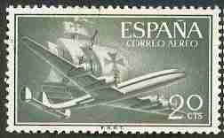 Timbre: Super Constellation et Caravelle de Colomb