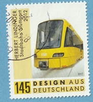Timbre: Tramway de Stuttgart,    NON  ADHESIF