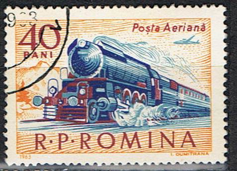 Timbre: Locomotive &agrave; vapeur