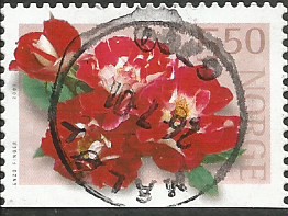 Timbre: Roses rouges ND Bas