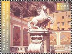 Timbre: Salzburg: Abreuvoir aux chevaux