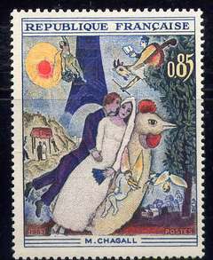 Timbre: Les mari&eacute;s de la Tour Eiffel