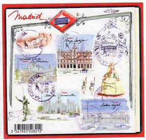 Timbre:  Capitales Europ&eacute;ennes - Madrid