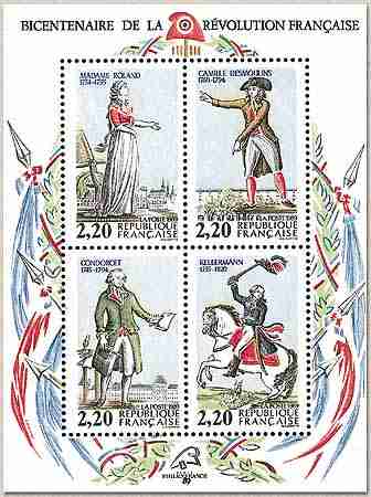Timbre: Personnages de la révolution