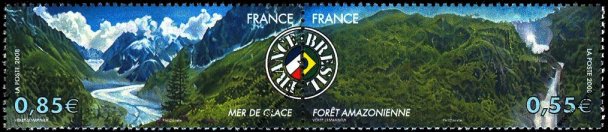 Timbre: France Br&eacute;sil, le diptyque 