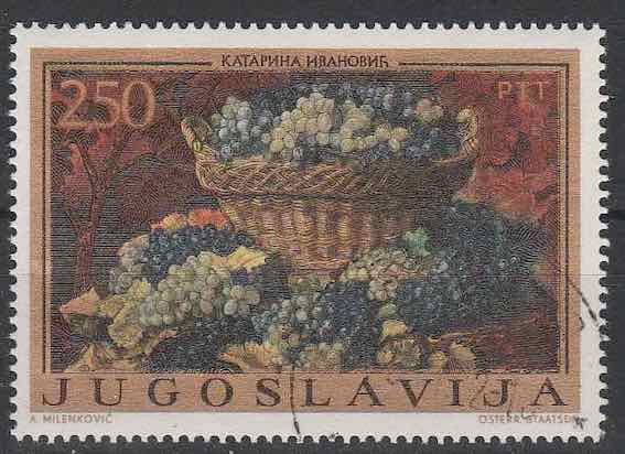 Timbre: "Corbeille de raisins" Katarina Ivanovic 