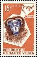 Timbre: Masque de buffle