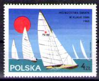 Timbre: Championnat du monde de yachting