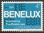 Timbre: Union douani&egrave;re du Benelux