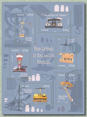 Timbre: Balances postales