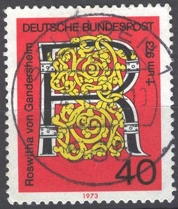 Timbre:  Roswitha von Gandersheim