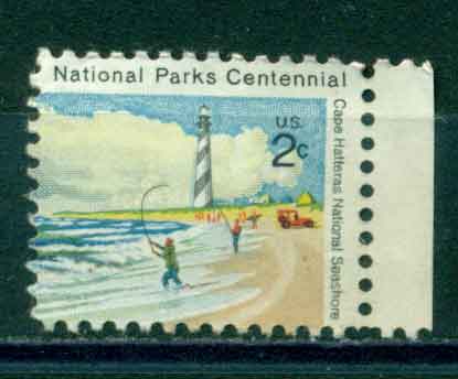Timbre: Centenaire des parcs nationaux