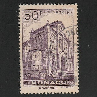 Timbre: Cath&eacute;drale de Monaco