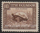 Timbre: Centenaire de la visite de Darwin aux Galapagos