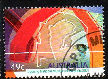 Timbre: Mus&eacute;e national : architecture