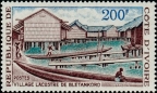 Timbre: Village lacustre de Bletankoro