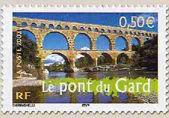Timbre: Le Pont du Gard 