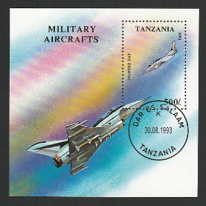 Timbre: Avion de chasse Fighter EAP - BLOC