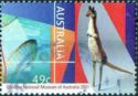 Timbre: Inauguration du musee National d'Australie