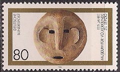 Timbre: 125 ans Mus&eacute;e ethnologique de Leipzig
