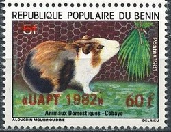 Timbre: Union Africaine des Postes et T&eacute;l&eacute;communications
