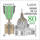 Timbre: Ordre de la lib&eacute;ration