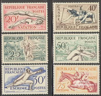 Timbre: JO HELSINKI 1952