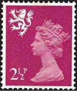Timbre: Reine Elizabeth II : Ecosse
