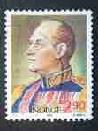 Timbre: 85 ans du roi Olav V
