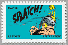 Timbre: Asterix - splatch